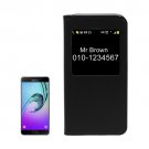 For Galaxy A3(2017) Litchi Texture Flip PU Leather Case with Call Display ID - # Colors