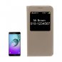 For Galaxy A3(2017) Litchi Texture Flip PU Leather Case with Call Display ID - # Colors