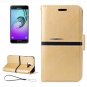 For Galaxy A3(2017) Crazy Horse Leather Case with Card Slots, Wallet & Photo Frame - # Colors