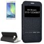 For Galaxy A3(2017) Frosted Texture Flip Leather Case with Call Display & Holder - # Colors