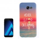 For Galaxy A3(2017) Sunrise Pattern TPU Back Case