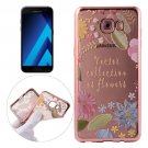 For Galaxy A3(2017) Lucky Pattern Electroplating Frame Soft TPU Protective Case