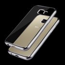 For Galaxy A3(2017) Electroplating Frame Soft TPU Protective Case  - # Colors
