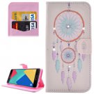 For Galaxy A7(2016) Windbell Diamond Flip Leather Case with Holder, Card Slots & Wallet