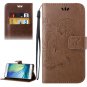 For Galaxy A7(2016) Crazy Horse Printing Leather Case with Holder, Card Slots & Wallet # Colors
