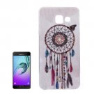 For Galaxy A7(2016) IMD Windbell Pattern Soft TPU Protective Case Back Cover