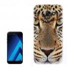 For Galaxy A7(2017) / A720 Leopard Pattern TPU Back Case