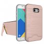 For Galaxy A7(2017) PC + TPU Protective Combination Back Case with Holder & Card Slot # Colors