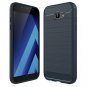 For Galaxy A7(2017) Brushed Carbon Fiber Texture Shockproof TPU Protective Case # Colors
