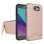 For Galaxy J7(2017) Separable PC + TPU Combination Back Case with Holder & Card Slot # Colors