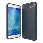 For Galaxy J7(2017) Brushed Carbon Fiber Texture Shockproof TPU Cover Case  # Colors