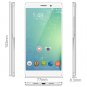 5.5 inch Android 6.0 MTK6580A Quad Core BLUBOO Maya, 2GB+16GB Phone # Colors