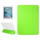 For iPad 9.7 inch 2017 Toothpick Texture+Plastic Bottom Enkay Smart Cover Case with Holder # Colors