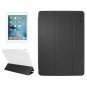 For iPad 9.7 inch 2017 Toothpick Texture+Plastic Bottom Enkay Smart Cover Case with Holder # Colors