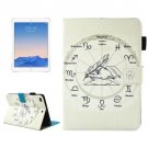 For iPad 9.7 inch 2017 Constellations Smart Cover Leather Case with Holder, Wallet & Card/Pen Slots