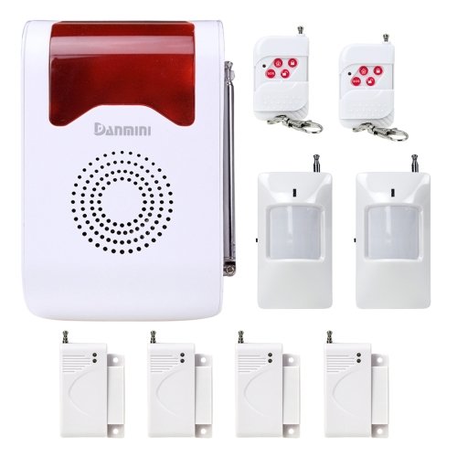 YA-302B-1 9 in 1 Kit Wireless Security Human Voice Prompt Site Alarm System