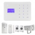 YA-700-GSM Wireless Touch Key LCD Display Security GSM Alarm System Kit