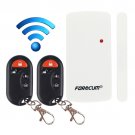 Forecum-A001 Smart Home Magnetic Sensor Alarm, 1 Magnetic Sensor 2 Remote Controller