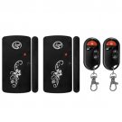 Forecum 9806CA2B2 Smart Vibration Home Magnetic Sensor Alarm, 2 Magnetic Sensors & Controllers