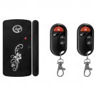 Forecum 9806CA2 Smart Vibration Home Magnetic Sensor Alarm, 1 Magnetic Sensor 2 Remote Controller