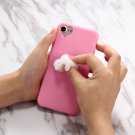 For iPhone 6 + & 6s + 3D Rabbit Squeeze Relief Squishy Back Cover Case