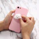 For iPhone 6 + & 6s + 3D Cloud Squeeze Relief Squishy Back Cover Case