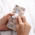 For iPhone 6 + & 6s + 3D Unicorn Squeeze Relief IMD Squishy Back Cover Case