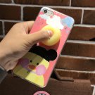 For iPhone 6 + & 6s + 3D Lovely Duck Squeeze Relief IMD Squishy Back Cover Case