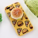 For iPhone 7 Plus Sesame Burger Pattern Squeeze Rebound Squishy Back Cover Case
