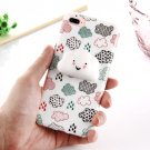 For iPhone 7 Plus Lovely Cloud Pattern Squeeze Relief Squishy Back Cover Case
