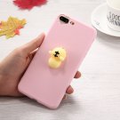 For iPhone 7 Plus 3D Tiger Pattern Squeeze Relief Squishy Drop proof Protective Back Cover Case