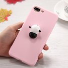 For iPhone 7 Plus 3D Panda Pattern Squeeze Relief Squishy Back Cover Case