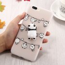 For iPhone 7 Plus 3D Cartoon Squeeze Relief Squishy Drop proof Back Cover Case