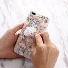 For iPhone 7 Plus Unicorn Cartoon Squeeze Relief Squishy Back Cover Case