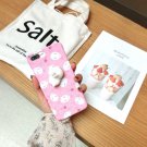 For iPhone 7 Plus Rabbit Cartoon Pattern Squeeze Relief IMD Workmanship Squishy Back Cover Case