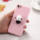 For iPhone 7 3D Panda Pattern Squeeze Relief Squishy Drop proof Back Cover Case