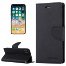 For iPhone 8 Mercury Cross Leather Case with Card Slots & Wallet - 11 colors