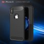 For iPhone 8 Carbon Fiber TPU Brushed Texture Shockproof Back Cover Case - 4 colors