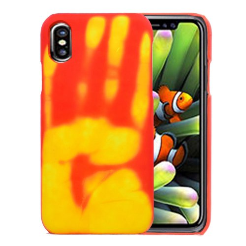 For iPhone 8 Thermal Sensor Discoloration Protective Back Cover Case - 4 colors