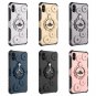 For iPhone 8 Gearwheel TPU + PC Back Cover Case with 360° Holder & Armband - 6 colors