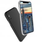 For iPhone 8 PC + TPU Chrome Plated Press Button Back Cover Case - 6 colors