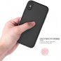 For iPhone 8 PC + TPU Chrome Plated Press Button Back Cover Case - 6 colors