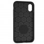 For iPhone 8 PC + TPU Chrome Plated Press Button Anti-slip Back Cover Case - 6 colors