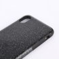 For iPhone 8 TPU + PU Glitter Powder Drop-proof Protective Back Cover Case - 5 colors