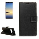 For Galaxy Note 8 Litchi Leather Case with Holder, Card Slots, Frame & Wallet - 5 colors