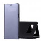 For Galaxy Note 8 Electroplating Mirror Smart Cover Leather Case with Holder, - 6 colors