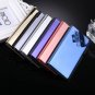 For Galaxy Note 8 Electroplating Mirror Smart Cover Leather Case with Holder, - 6 colors