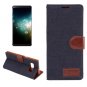 For Galaxy Note 8 Denim Texture Leather Case with Holder & Card Slots - 3 colors