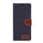 For Galaxy Note 8 Denim Texture Leather Case with Holder & Card Slots - 3 colors