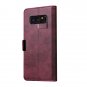 For Galaxy Note 8 Bronze Texture Leather Case with Holder & Card Slots - 3 colors